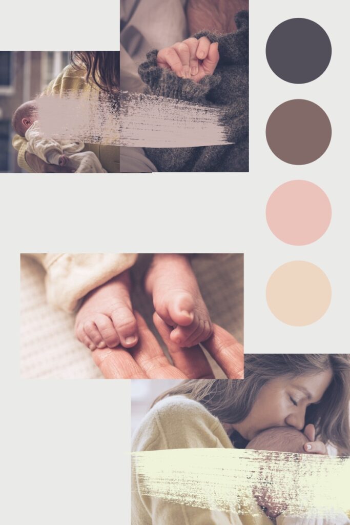 newborn moodboard